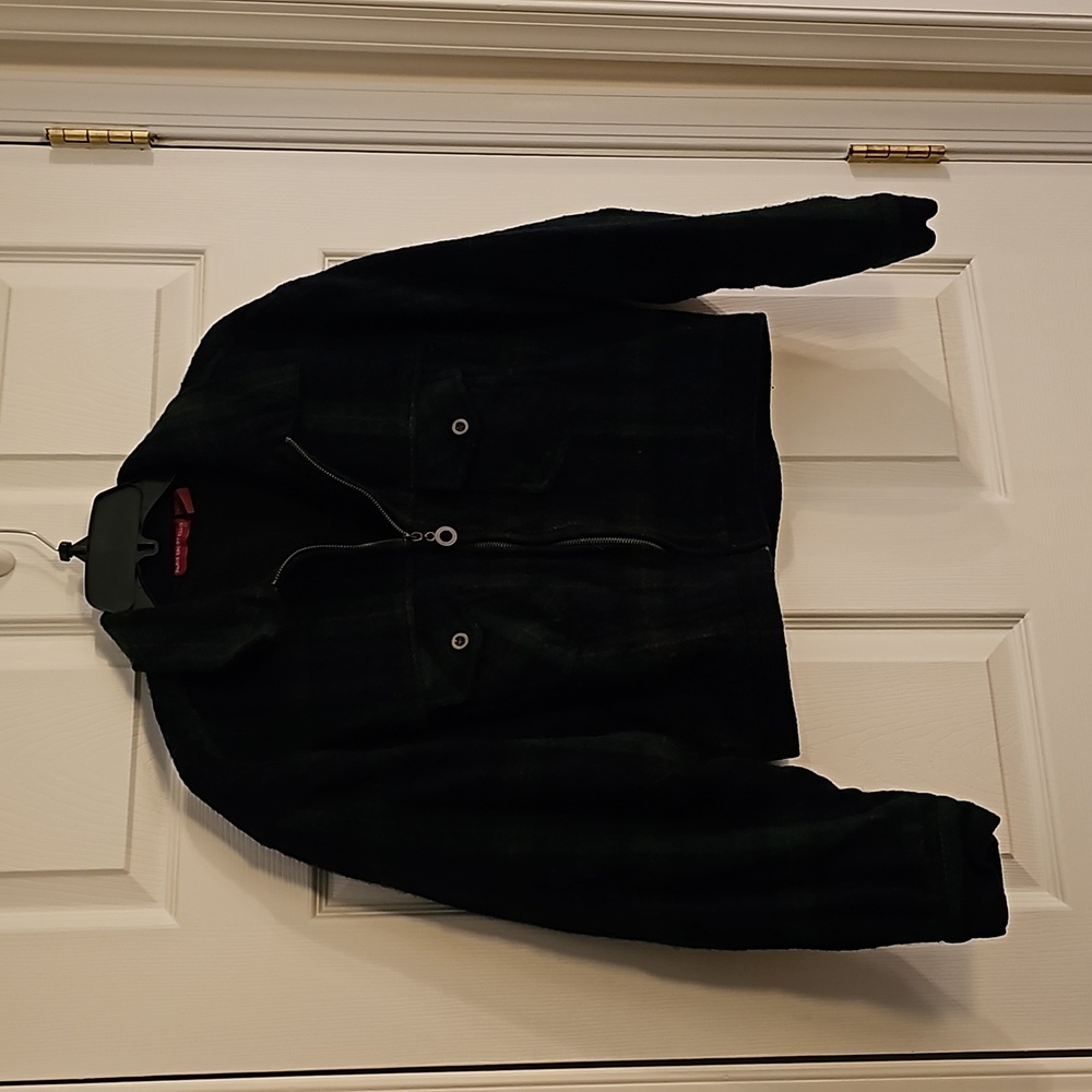 Women Jacket Wool, Plaid